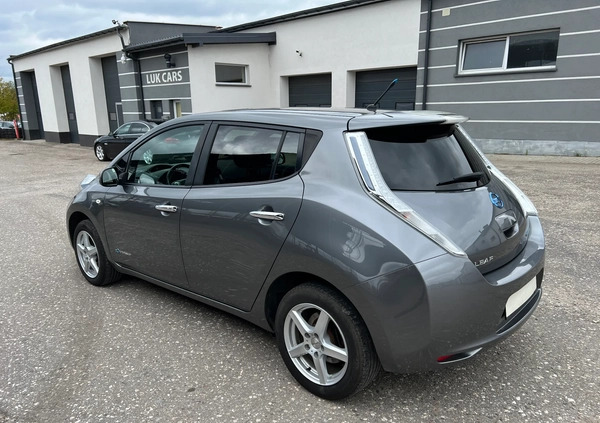 Nissan Leaf cena 25950 przebieg: 107000, rok produkcji 2013 z Konin małe 631